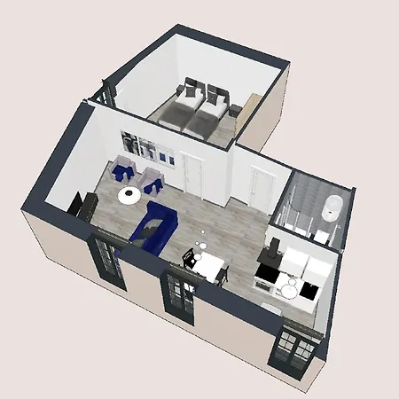 Апартаменты Serenite Au Centre N 5 *